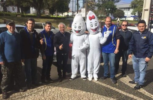 Parceria entre Pérola do Oeste e Rotary no Dia D de Vacinação contra Polio e Sarampo