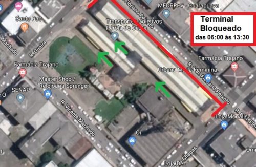 Fechamento de parte do Terminal da Fonte devido a obras