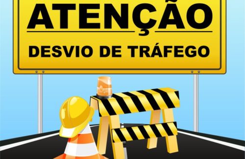 Atenção para desvio do transporte coletivo!