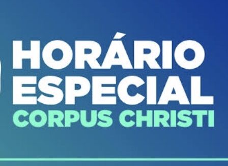HORÁRIOS DO TRANSPORTE COLETIVO NO RECESSO DE CORPUS CHRISTI (21/06/19)