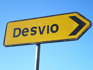 Desvio na Guaíra neste sábado