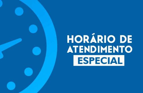 HORÁRIOS NO FINAL DE ANO E FÉRIAS