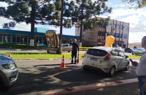 Pérola participa de ação do Maio Amarelo